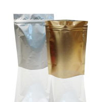 FBA 100pcs pack low price high barrier reclosable aluminum foil zip lock mylar packing bag for food storage